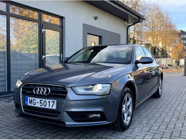 Audi A4, 1.8 benzīns 125kw, Quattro pilnpiedziņa, 200400km, 03.2015.g Audi A4, 1.8 benzīns 125kw, Quattro pilnpiedziņa, 200400km, 03.2015.g