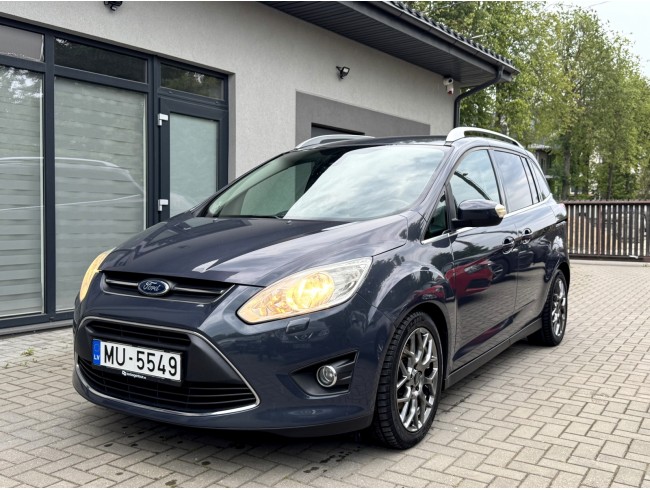 Ford Grand C-Max, 7 sēdvietas, 1.6 dīzelis 85kw, 6-Ātrumi, 189500km, 10.2011.g