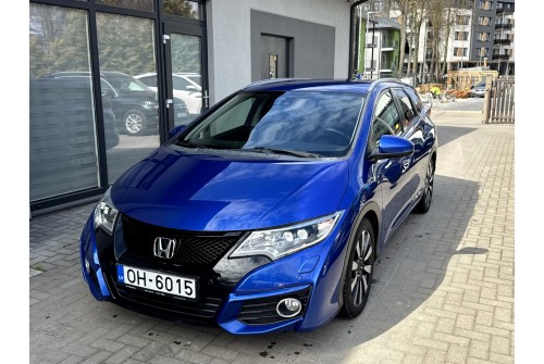 Honda Civic Tourer, 1.8 benzīns 104kw, Automāts, 169700km, 04.2015.g