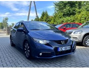 Honda Civic Tourer, 1.8 benzīns 104kw, Automāts, Executive, 173600km, 07.2014.g