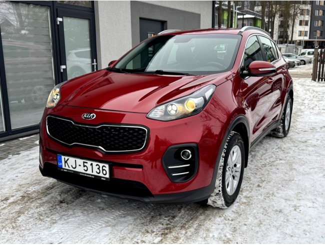Kia Sportage, 1.6 benzīns 97kw, 6-ātrumi, 226800km, 05.2016.g Kia Sportage, 1.6 benzīns 97kw, 6-ātrumi, 226800km, 05.2016.g