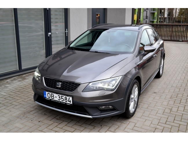 Seat Leon X-Perience, 1.8 benzīns 132kw, 4x4 pilnpiedziņa, Automāts, 157900km, 10.2015.g