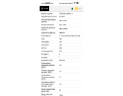 Toyota Corolla, 1.5 benzīns 92kw, 196700km, 03.2021.g